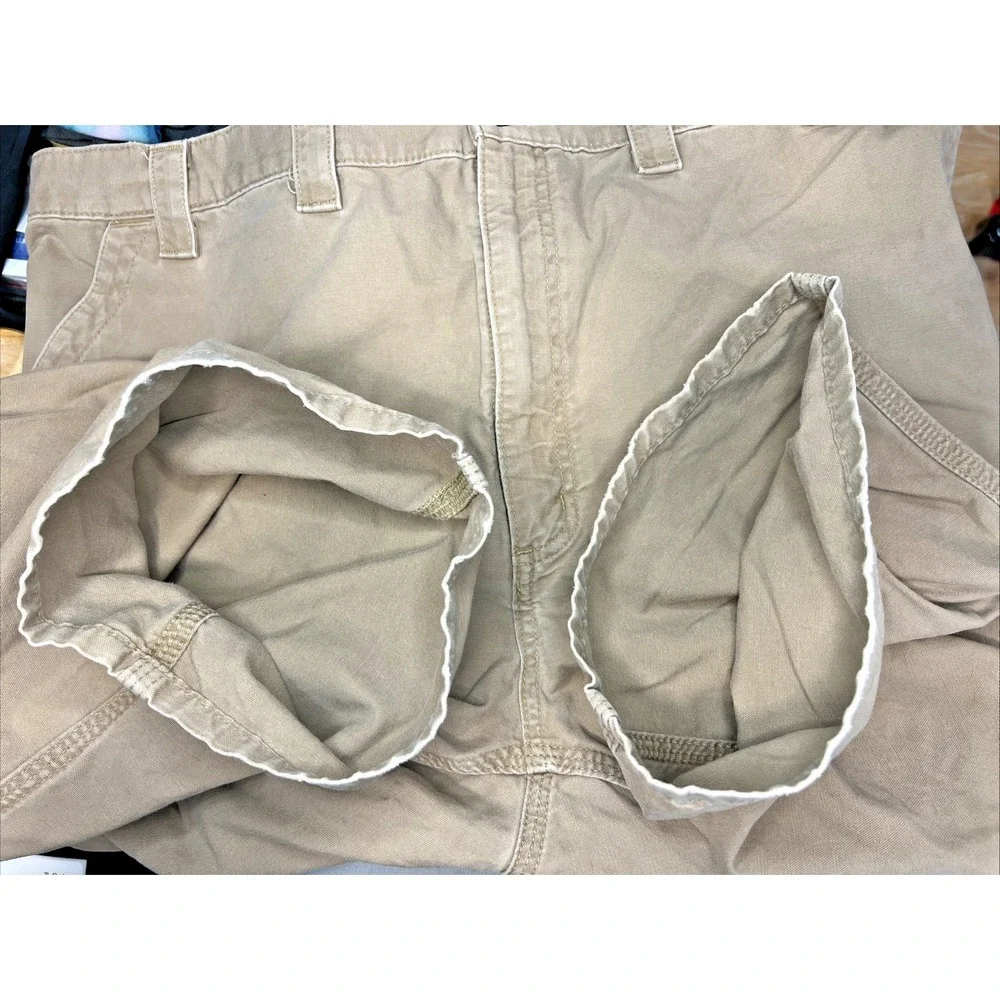 Carhartt B151 Canvas Work Pants 46x30 DKH Khaki Original Fit Mexico‎